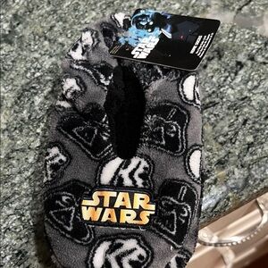Star Wars Kids Slippers - Gray and Black